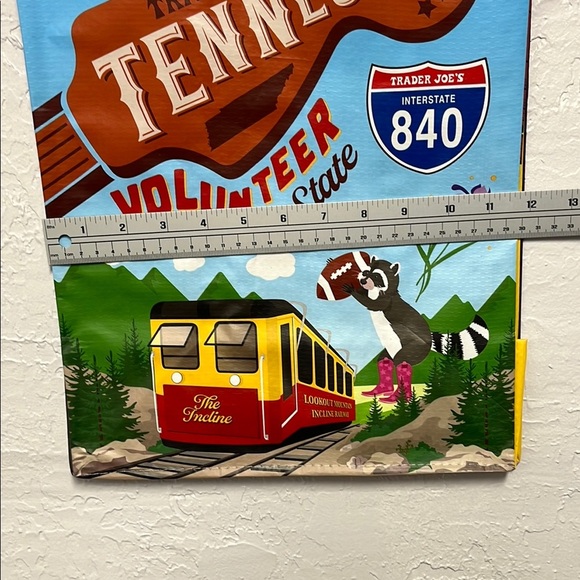 Trader Joe’s Volunteer State Tennessee Reusable Trader Joe’s Plastic Tote B… - Picture 4 of 5